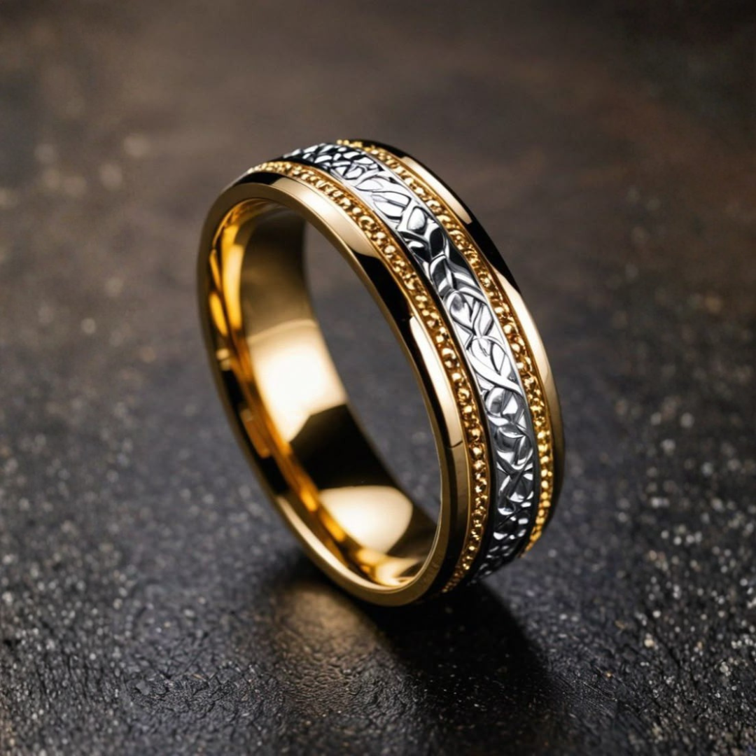 Classic Golden Heritage Men's Ring