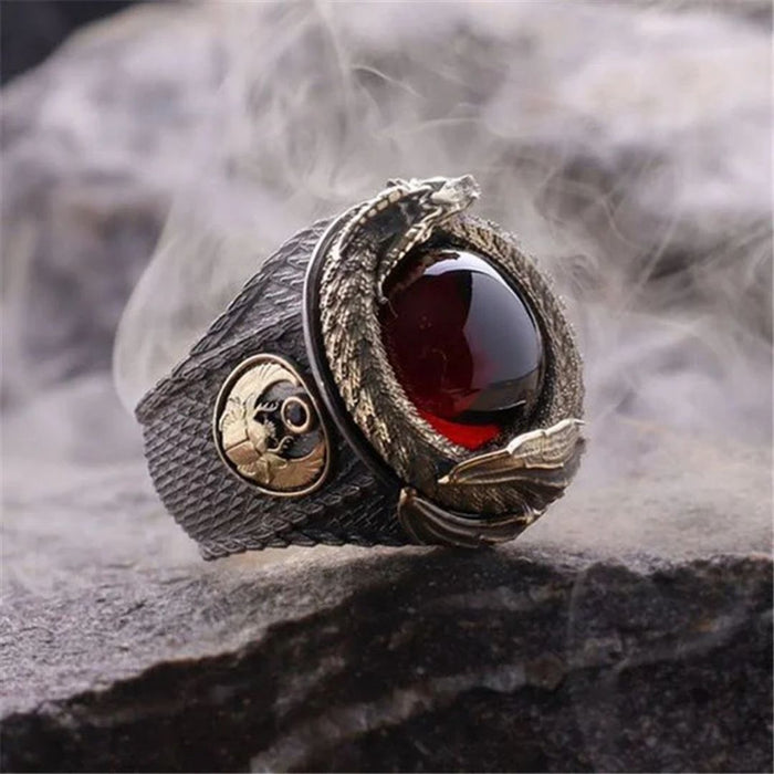 Crimson Knight Signet Ring